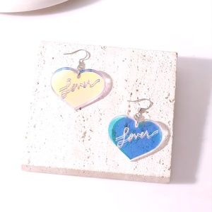 💛TS Inspired Lover Album Earrings - NWT - Perfect Eras tour outfit or costume